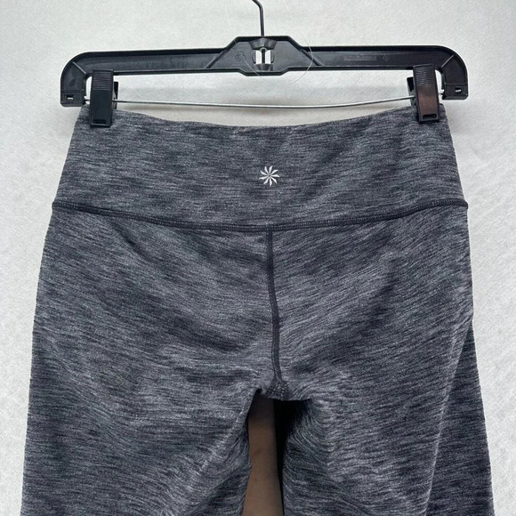 Athleta Leggings Womens Size S Energy Chaturanga Capri Athletic Workout Gray - Picture 5 of 11